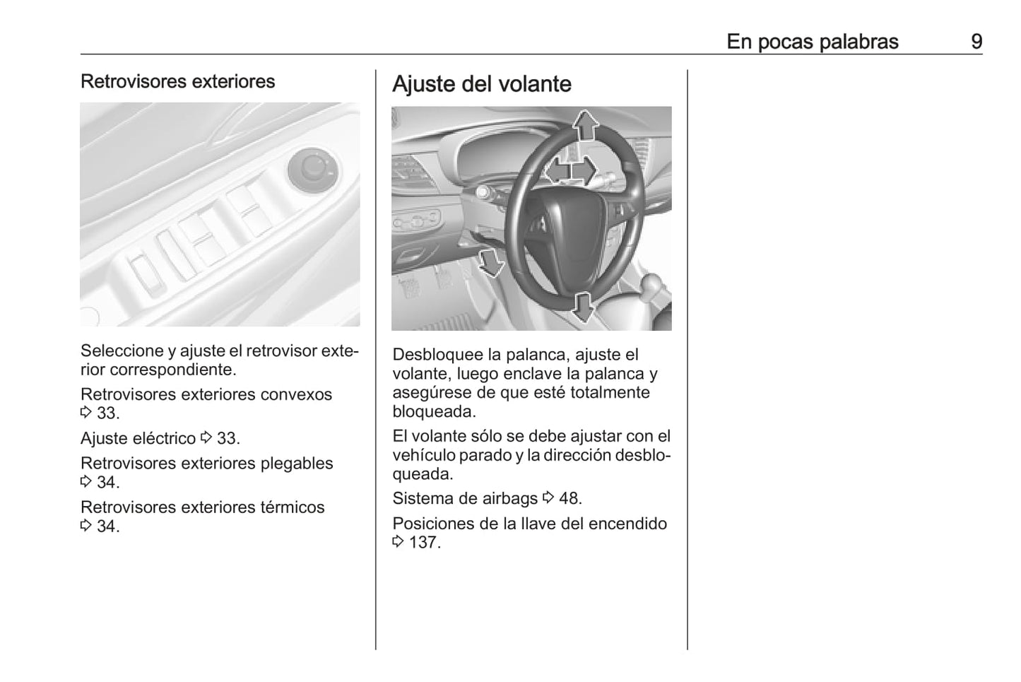 2019-2020 Opel Mokka X Bedienungsanleitung | Spanisch