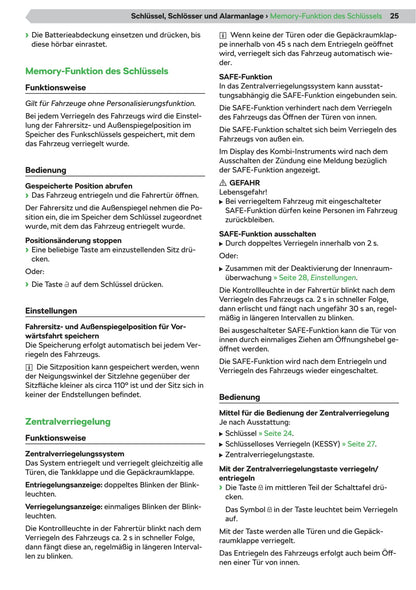 2020 Skoda Octavia Owner's Manual | German