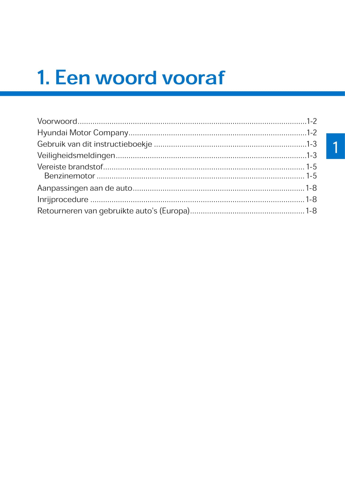 2020-2021 Hyundai i10 Bedienungsanleitung | Niederländisch