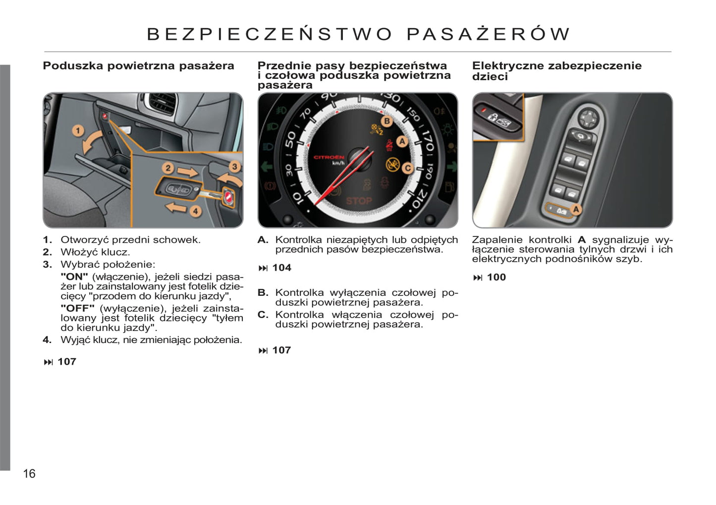 2011-2013 Citroën C3 Bedienungsanleitung | Polnisch
