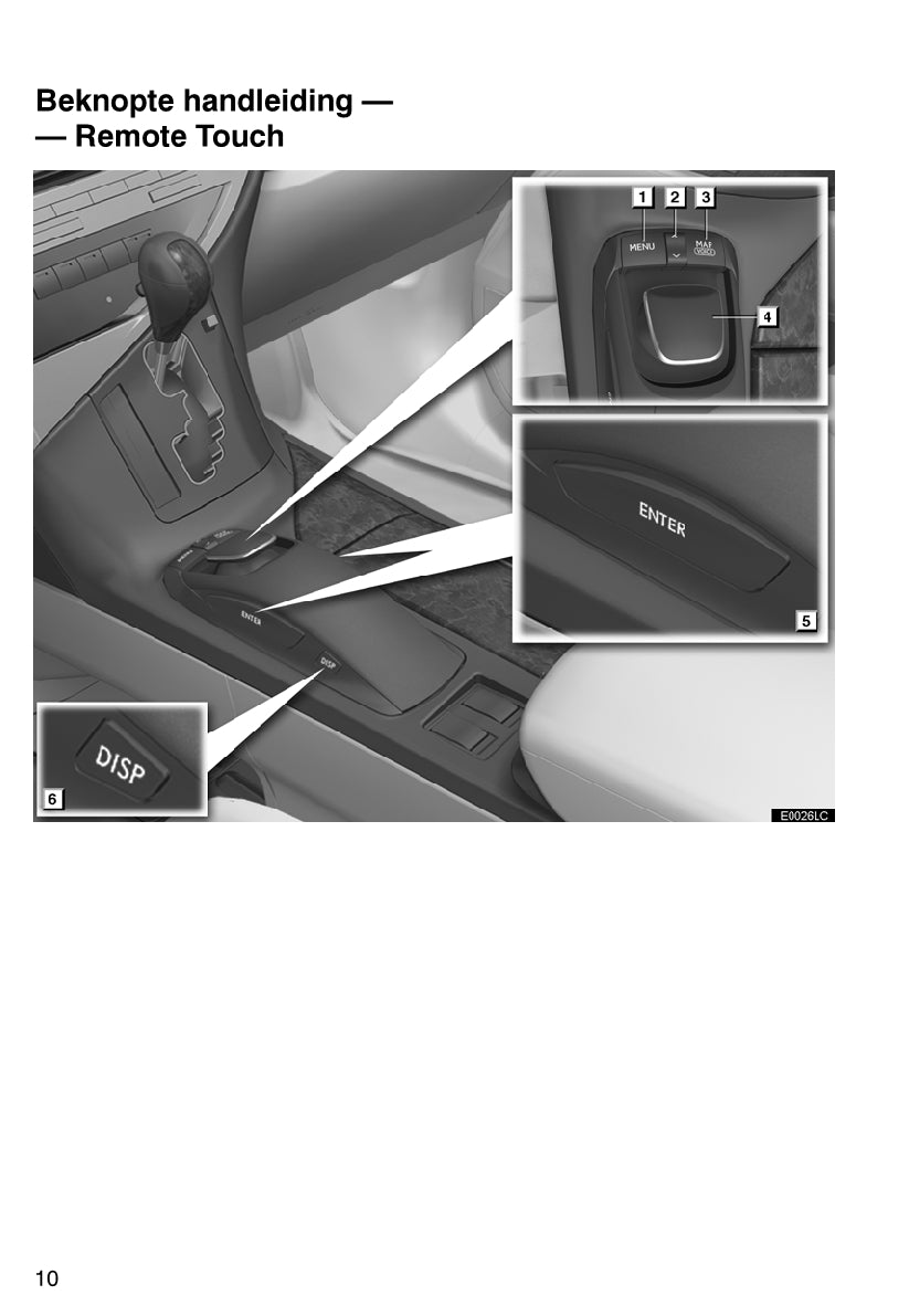Lexus RX 450H/350 Navigatiesysteem Handleiding 2009
