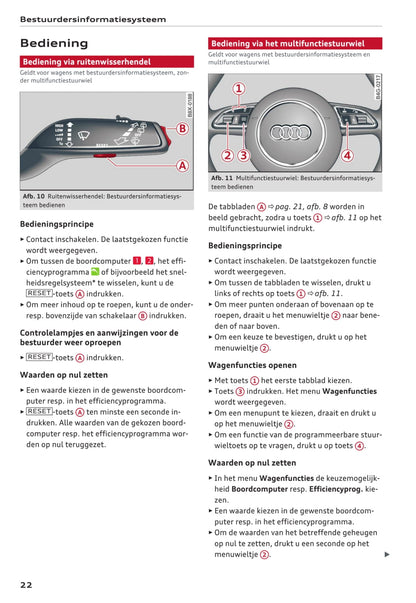 2015-2018 Audi A1 Manuel du propriétaire | Néerlandais