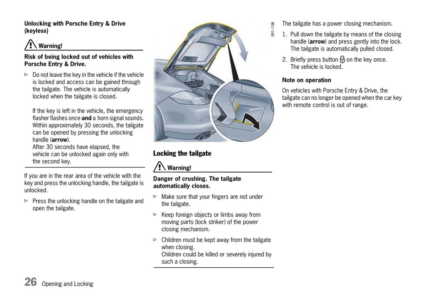 2009-2013 Porsche Panamera Owner's Manual | English