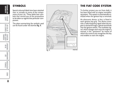 2006-2007 Fiat Stilo Gebruikershandleiding | Engels
