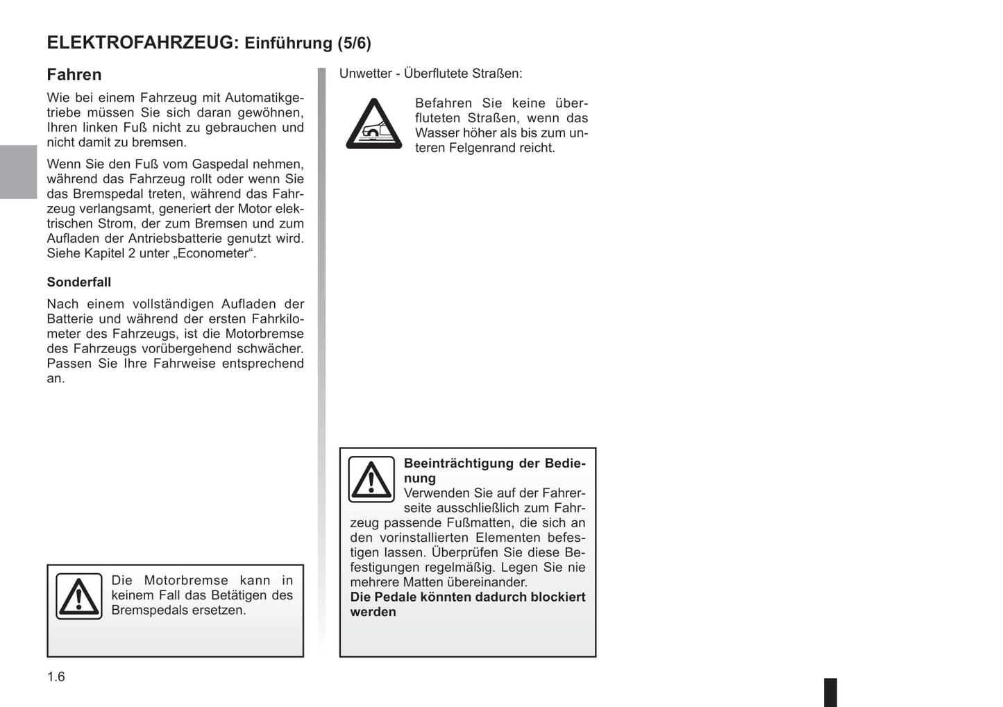 2018-2019 Renault Kangoo Z.E. Owner's Manual | German