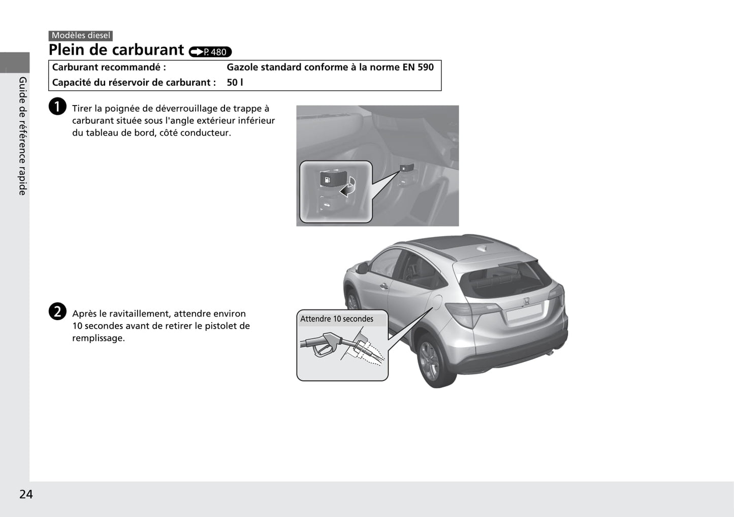 2015-2018 Honda HR-V Manuel du propriétaire | Français