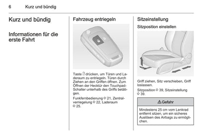 2014 Opel Zafira Tourer Bedienungsanleitung | Deutsch