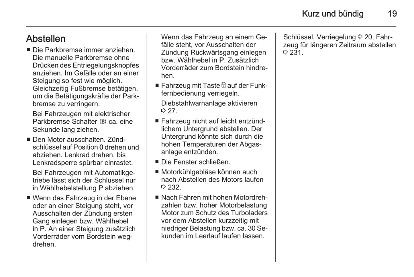 2014 Opel Zafira Tourer Owner's Manual | German