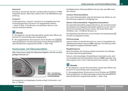 2008-2011 Audi A6 Owner's Manual | German