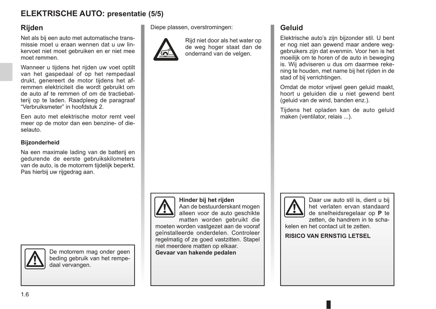 2012-2013 Renault Fluence Z.E. Owner's Manual | Dutch