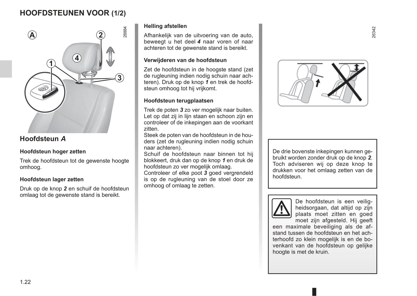 2012-2013 Renault Fluence Z.E. Owner's Manual | Dutch