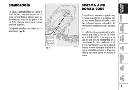 2006-2008 Alfa Romeo Brera Bedienungsanleitung | Spanisch