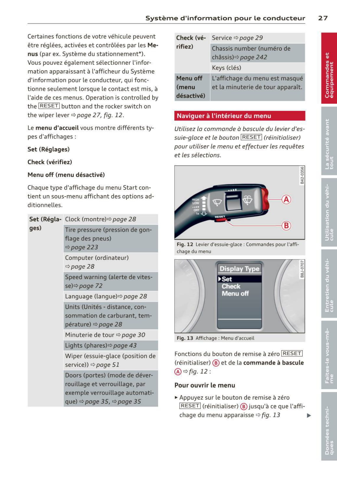 2012-2015 Audi R8 Gebruikershandleiding | Frans