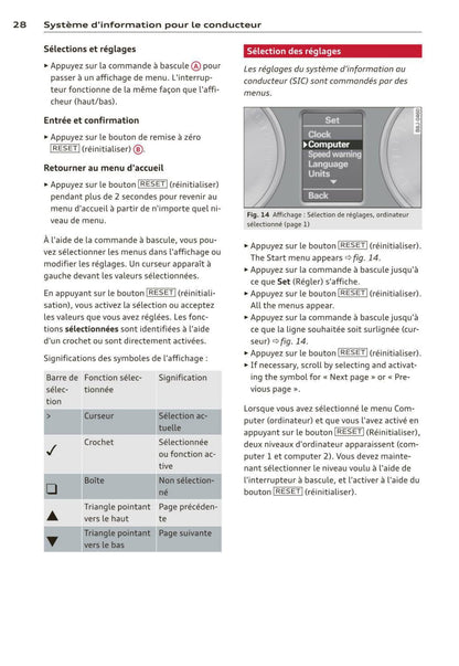 2012-2015 Audi R8 Manuel du propriétaire | Français