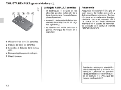 2016-2019 Renault Clio Manuel du propriétaire | Espagnol