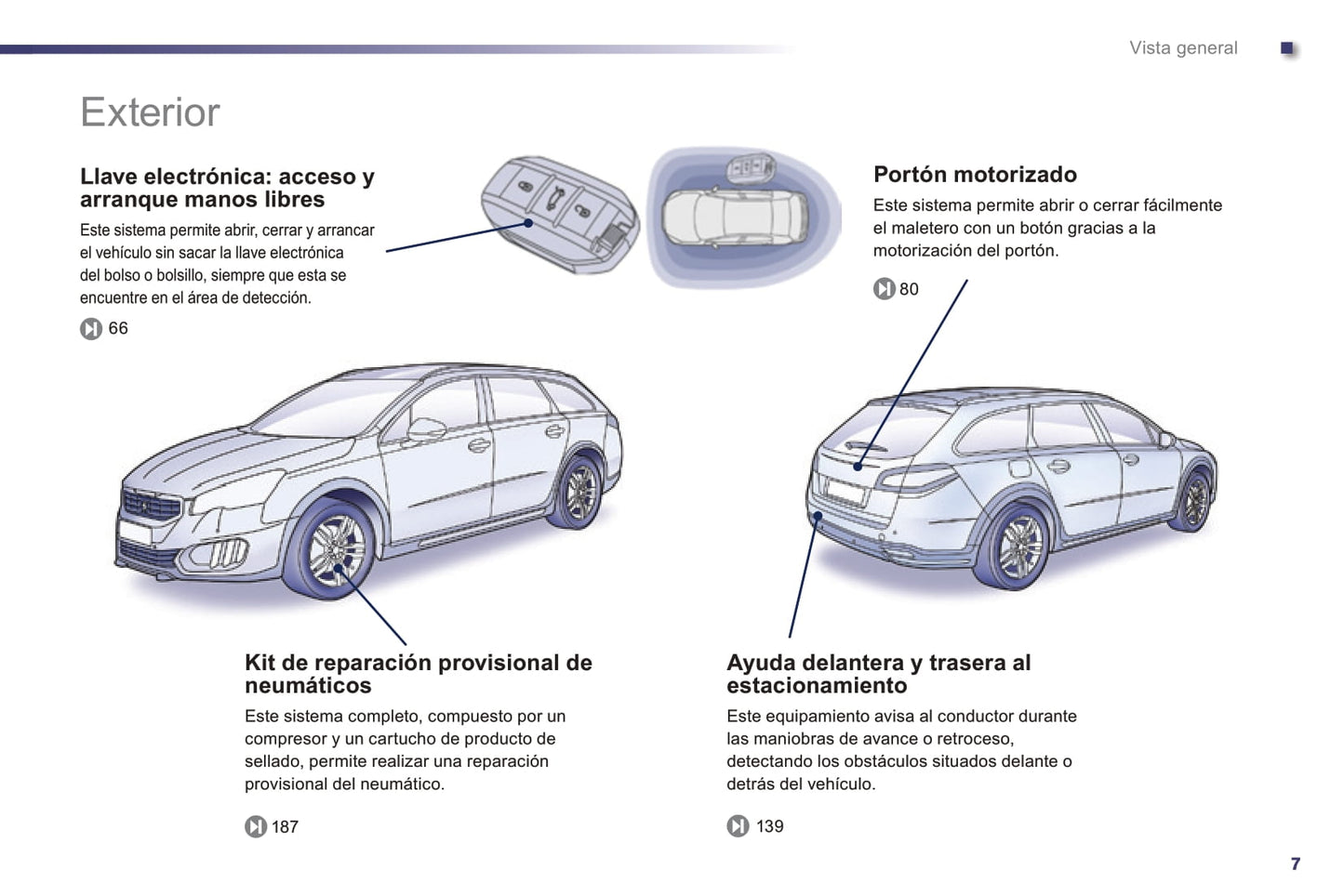 2014-2016 Peugeot 508 RXH Manuel du propriétaire | Espagnol