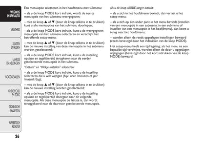 2012-2013 Fiat Ducato Bedienungsanleitung | Niederländisch