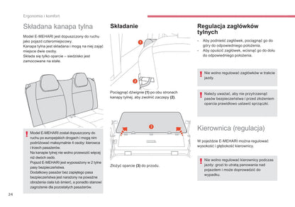2017-2019 Citroën E-Mehari Bedienungsanleitung | Polnisch