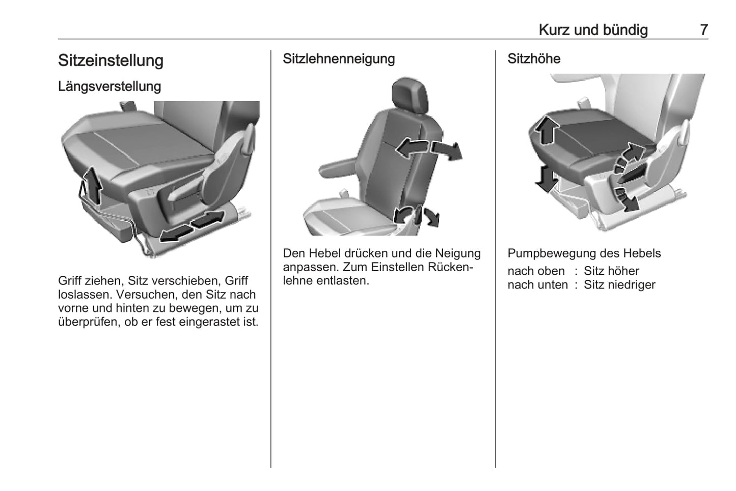 2019-2020 Opel Combo Bedienungsanleitung | Deutsch