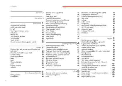 2022-2024 Citroën C5 X Owner's Manual | English
