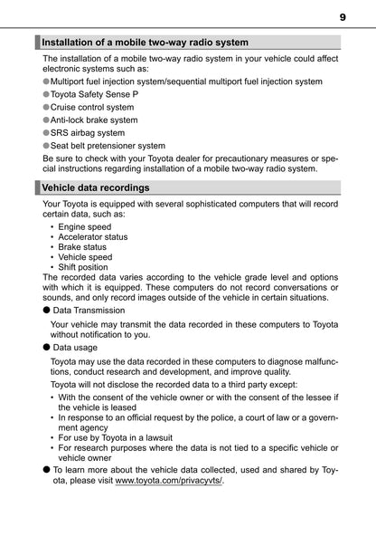 2018 Toyota RAV4 Owner's Manual | English