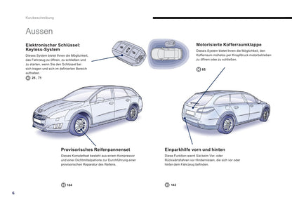 2013-2014 Peugeot 508 RXH Owner's Manual | German