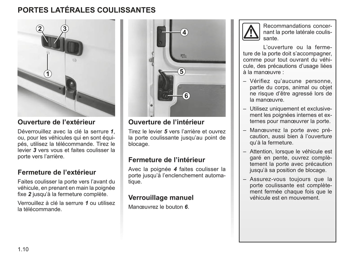 2007-2008 Renault Master Owner's Manual | French