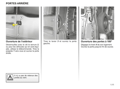 2007-2008 Renault Master Owner's Manual | French