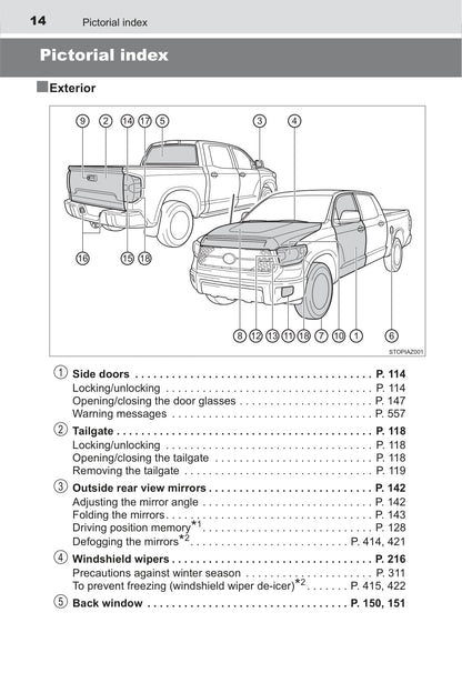 2019 Toyota Tundra Gebruikershandleiding | Engels