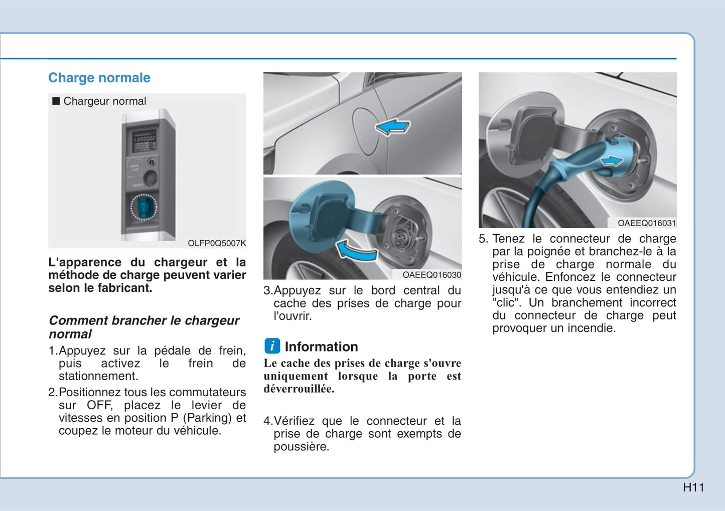 2018-2019 Hyundai Ioniq Hybrid Gebruikershandleiding | Frans