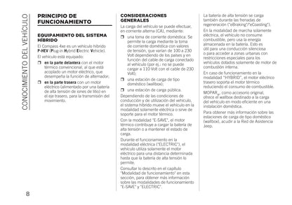 2020 Jeep Compass 4xe Manuel du propriétaire | Espagnol