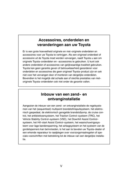 2006-2008 Toyota RAV4 Manuel du propriétaire | Néerlandais