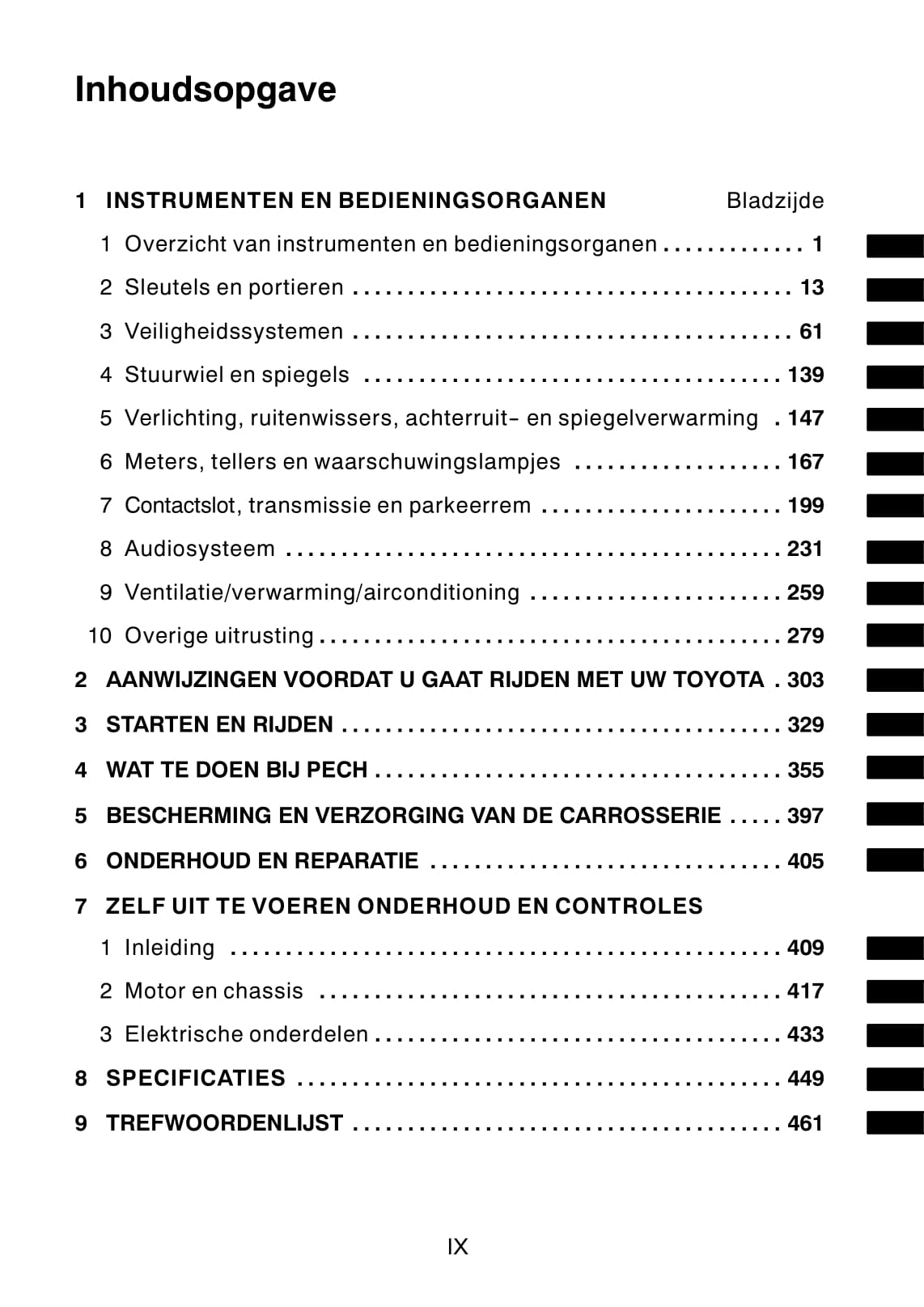 2007-2008 Toyota RAV4 Gebruikershandleiding | Nederlands