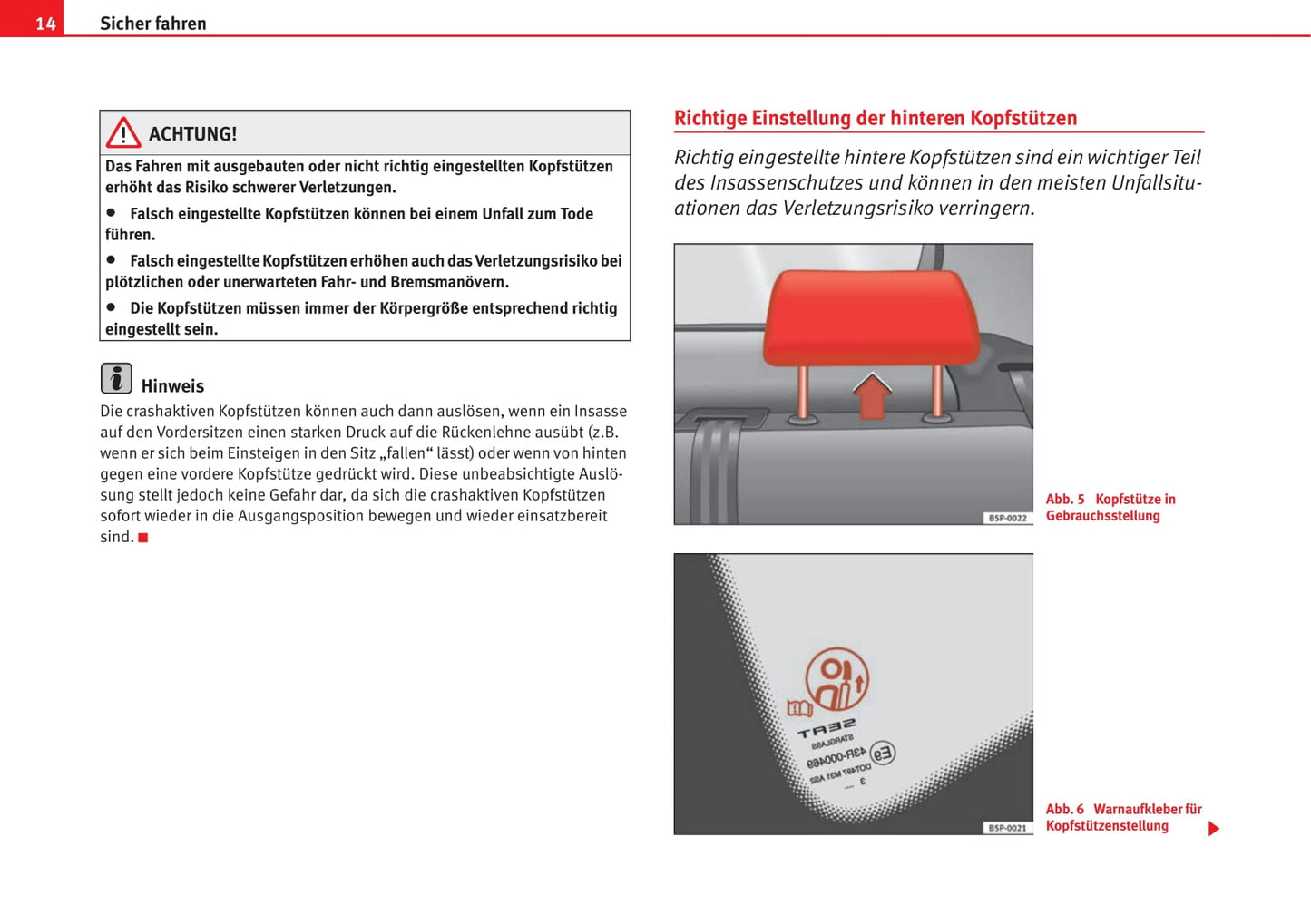 2004-2009 Seat Altea XL Bedienungsanleitung | Deutsch