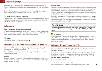 2010-2011 Skoda Fabia Owner's Manual | Spanish