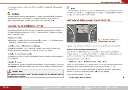 2010-2011 Skoda Fabia Owner's Manual | Spanish
