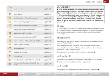 2010-2011 Skoda Fabia Gebruikershandleiding | Spaans