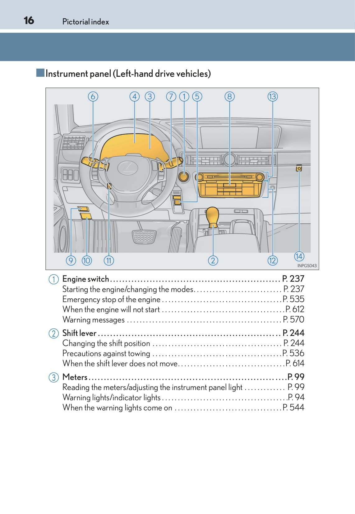 2014-2015 Lexus GS 250/GS 350 Gebruikershandleiding | Engels