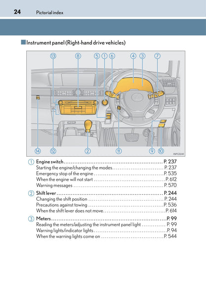 2014-2015 Lexus GS 250/GS 350 Gebruikershandleiding | Engels