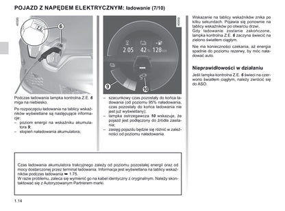2019-2020 Renault Zoe Owner's Manual | Polish
