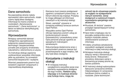 2014 Opel Vivaro Owner's Manual | Polish