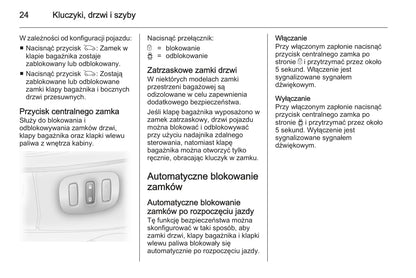2014 Opel Vivaro Bedienungsanleitung | Polnisch