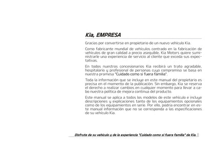2017-2018 Kia Niro Hybrid Owner's Manual | Spanish