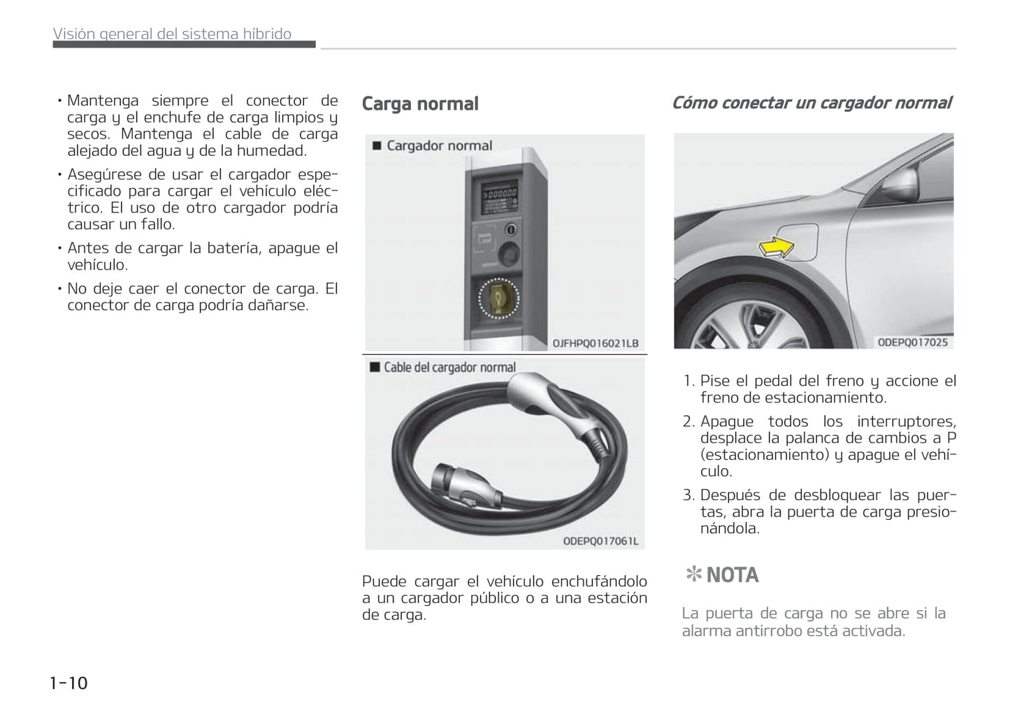 2017-2018 Kia Niro Hybrid Owner's Manual | Spanish