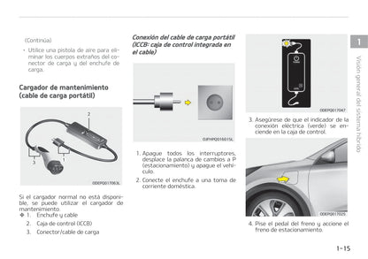 2017-2018 Kia Niro Hybrid Gebruikershandleiding | Spaans