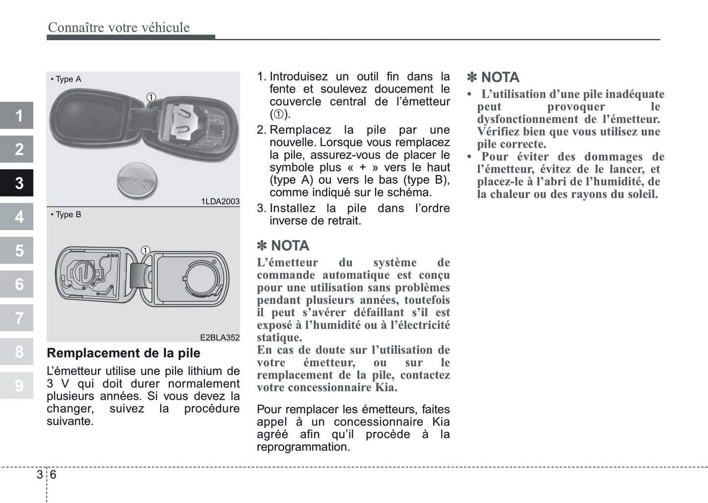 2004-2007 Kia Cerato Manuel du propriétaire | Français