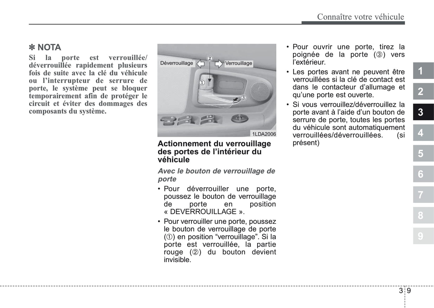 2006-2007 Kia Cerato Bedienungsanleitung | Französisch