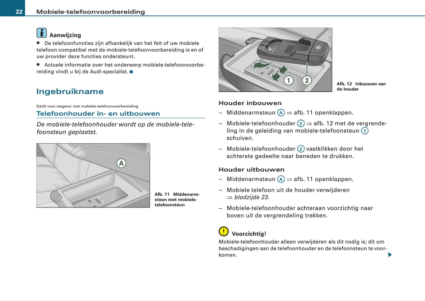 Audi Infotainment MMI Handleiding 2008