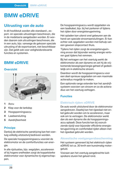 2013-2014 BMW i3 Gebruikershandleiding | Nederlands