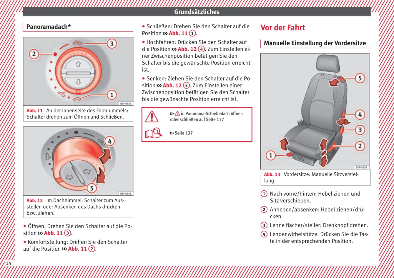 2017-2018 Seat Leon Manuel du propriétaire | Allemand